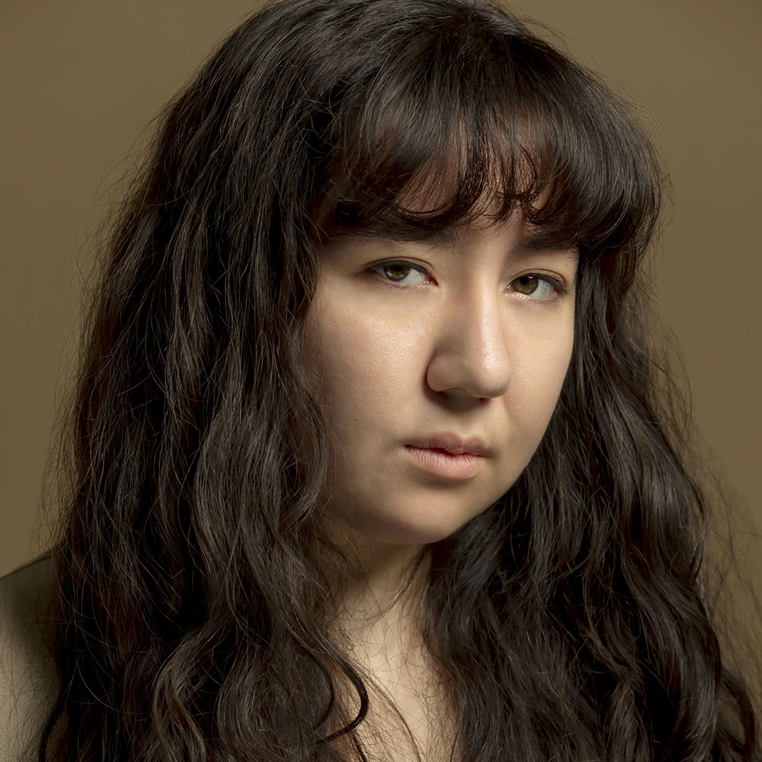 A portrait of Kristina Hinako.